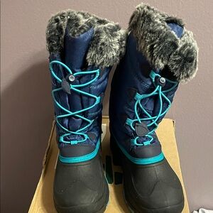 Kamik Kids Boots - Blue and Black